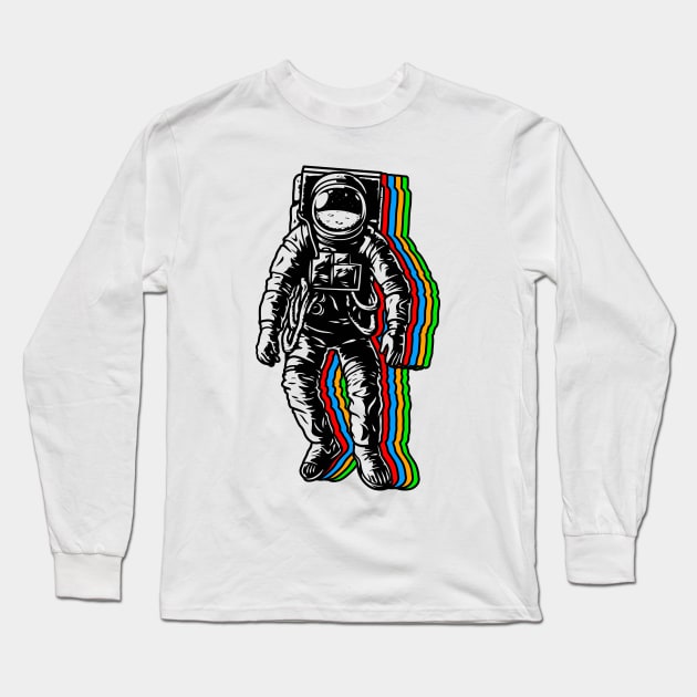 Astronaut Dimension Long Sleeve T-Shirt by The 4th Republic